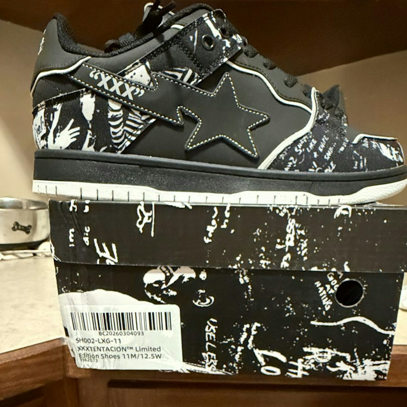XXXTentacion Limited Edition Shoes Black