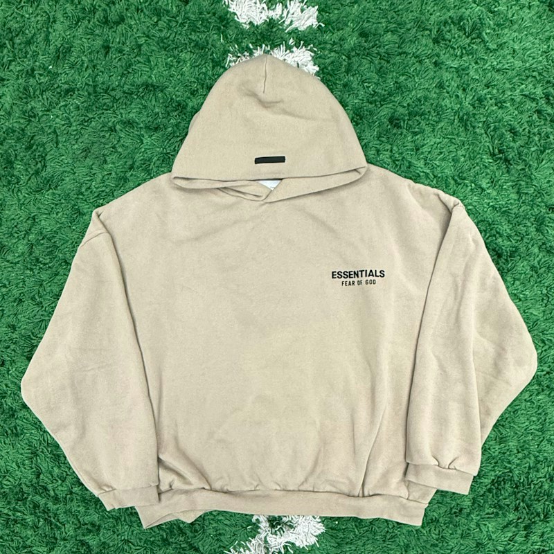 Fear of God Essentials Hooded Sweatshirt Tan