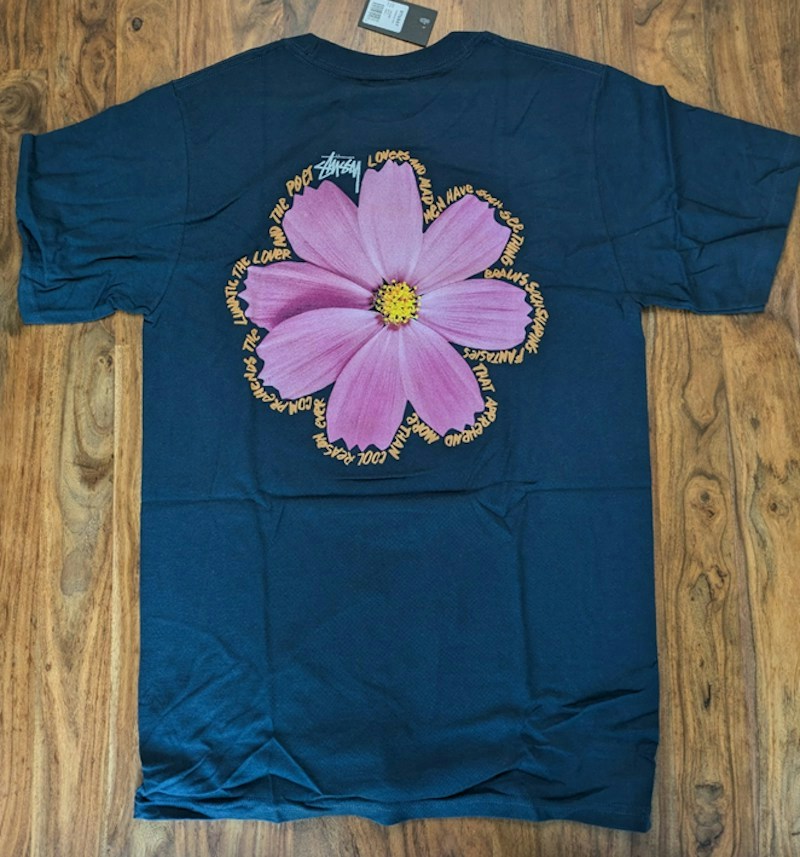 Stussy cosmos Tee Navy