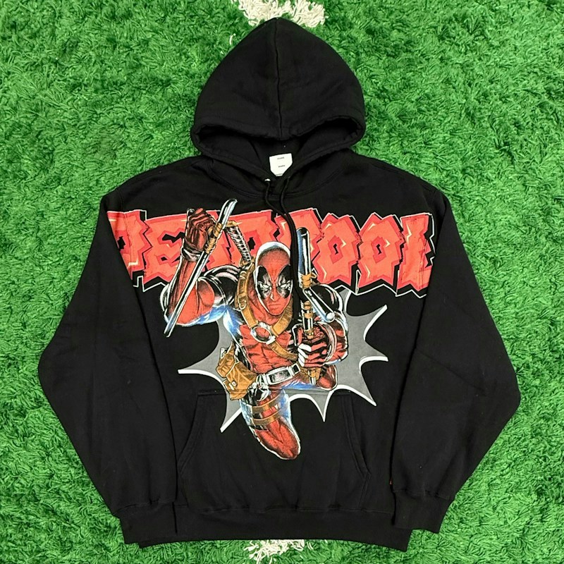 Civil Regime Marvel Deadpool Hoodie Black