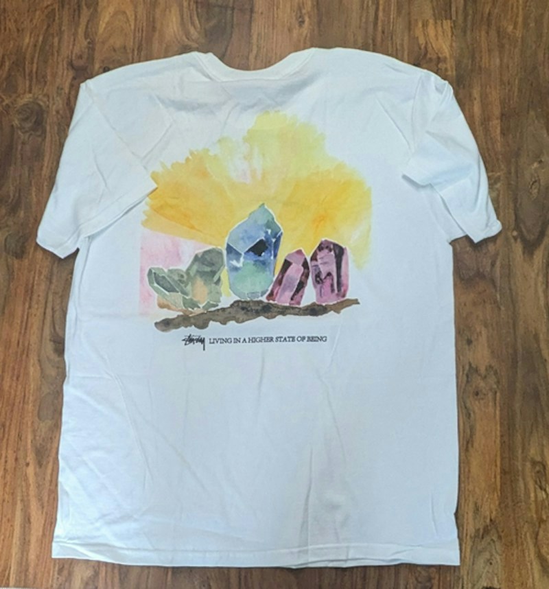 Stussy Higher State T-Shirt White