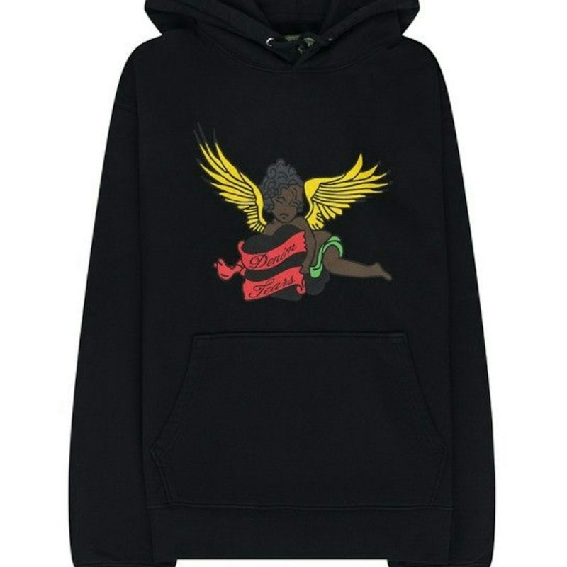 Denim Tears Charob Hoodie Black