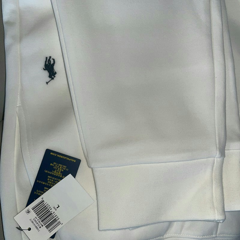 Polo Ralph Lauren Double Knit Track Sweatpants White