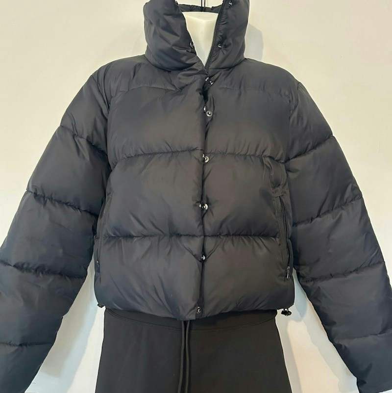 Alo Gold Rush Puffer Black