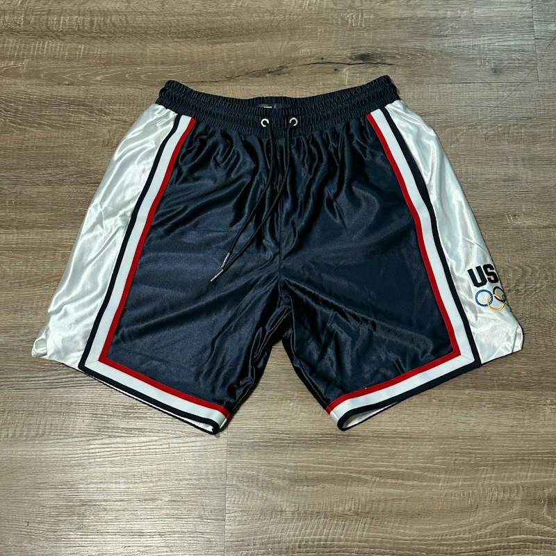 Kith x Olympics Faille Jersey Ryan Short Nocturnal