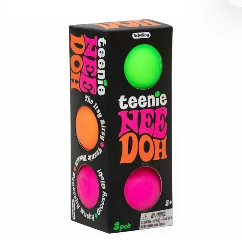 Schylling Teenie NeeDoh 3pk