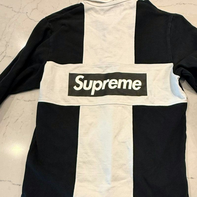 Supreme Cross Rugby Top Black