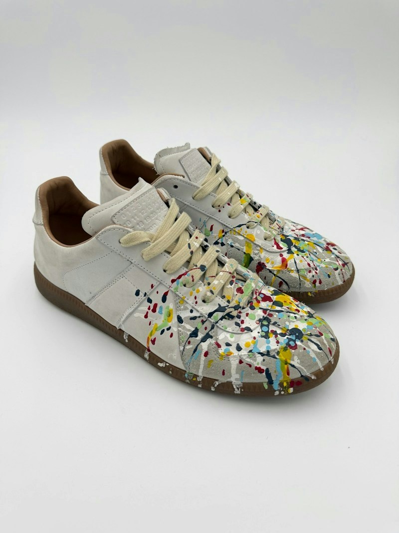Maison Margiela Replica Gat Low Top Sneakers White