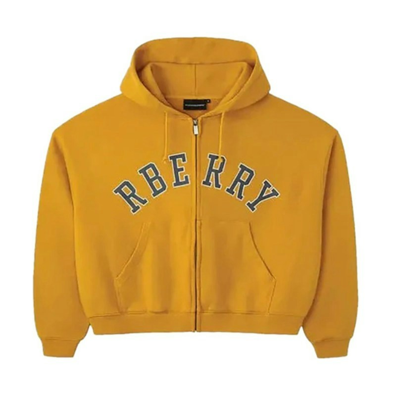 Gv Gallery Raspberry Hills RBERRY Hooded Zip Jacket Yellow