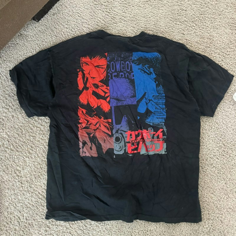 ODM Cowboy Bebop Graphic T-Shirt Black