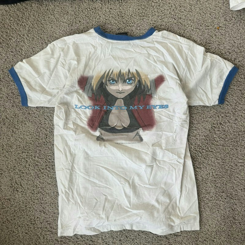 Giant Armitage Look Into My Eyes T-Shirt White Blue