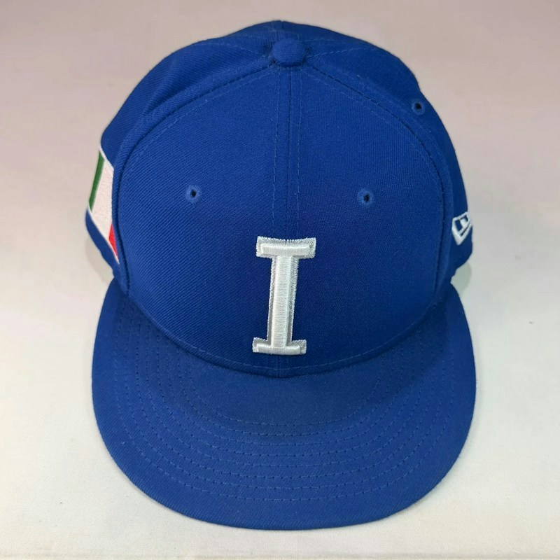 New Era WBC Italy Fitted Hat Blue