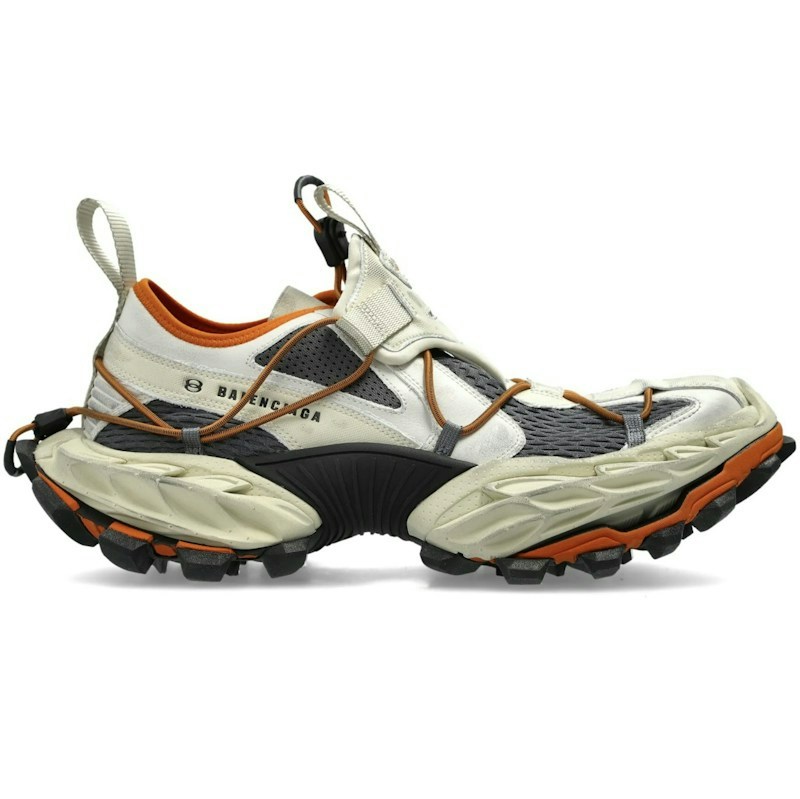 Balenciaga Hike Sneaker White Orange