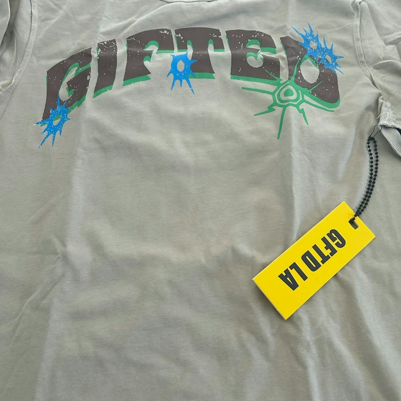 GFTD LA Gifted Long Sleeve T-Shirt Grey