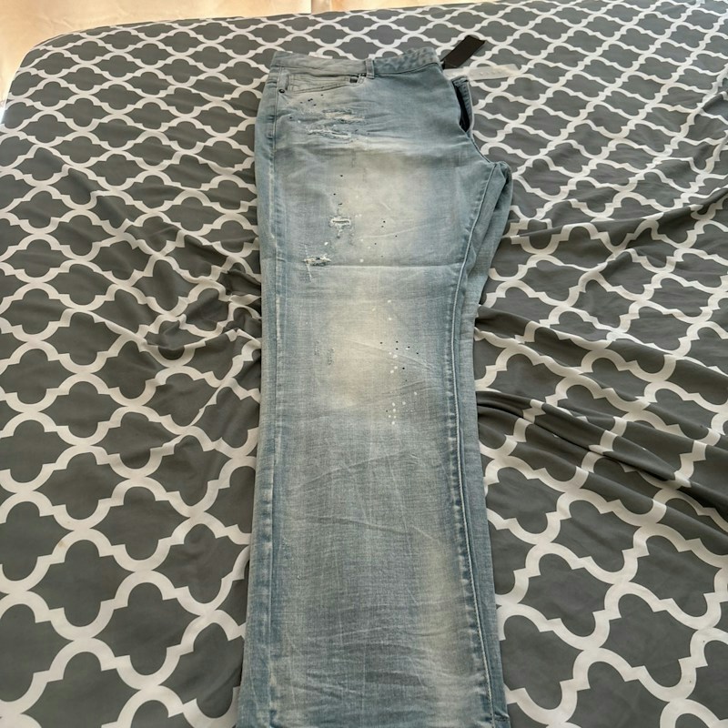 Smoke Rise Slim Tapered Fit Jeans Elm Blue