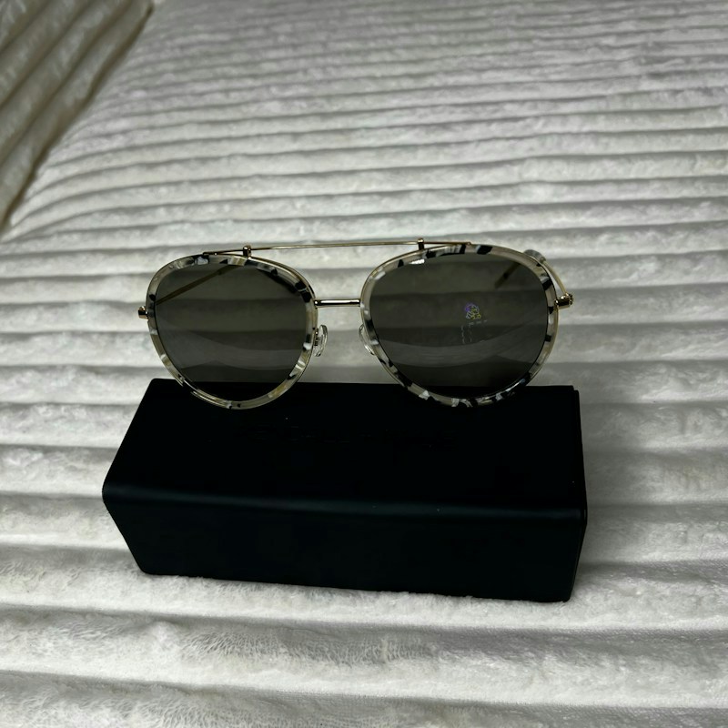 Kendall + Kylie Aviator Sunglasses Tortoise