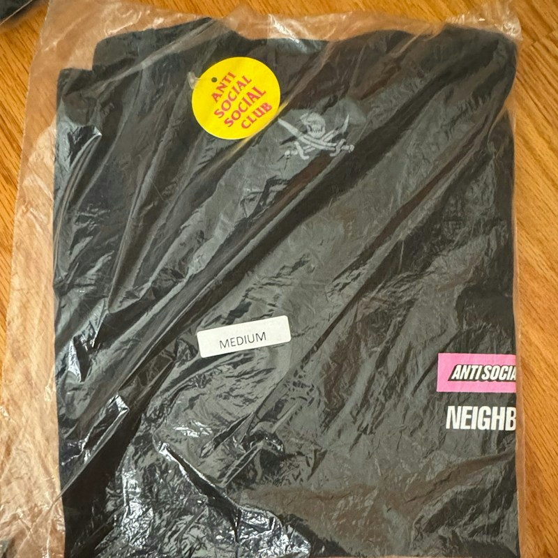 Anti Social Social Club Neighborhood T-Shirt Black