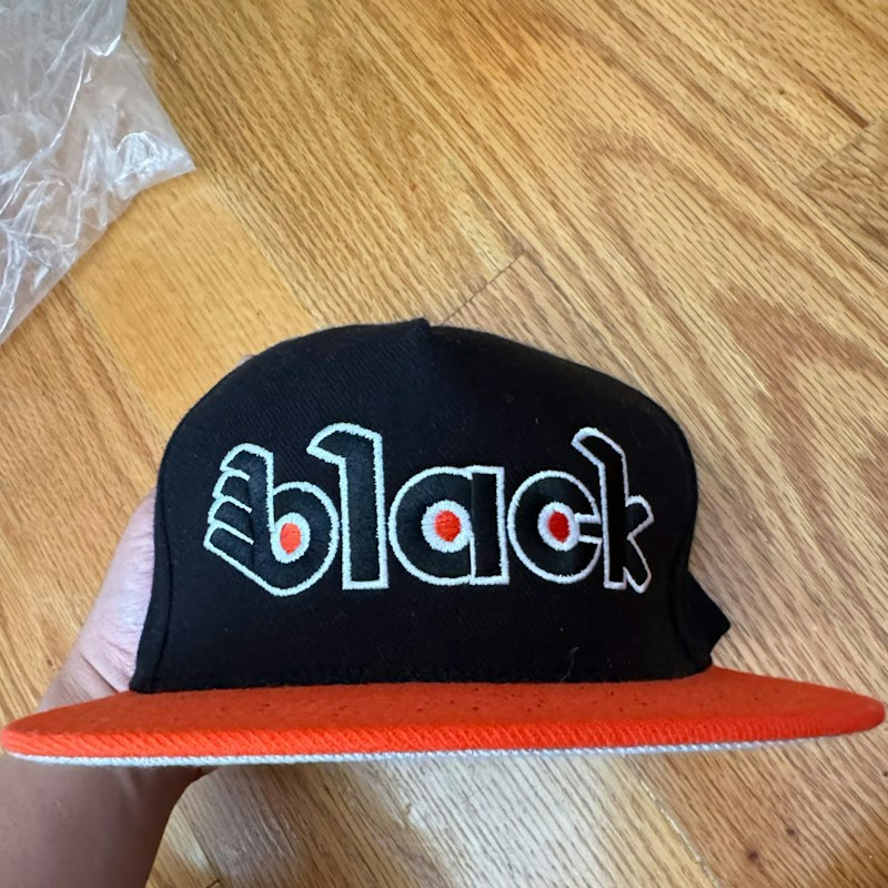 Philadelphia Flyers Black Hat Orange