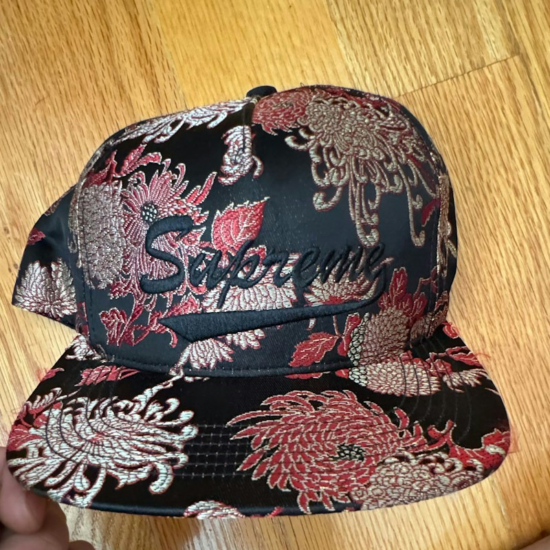 Supreme Cap Black Multi