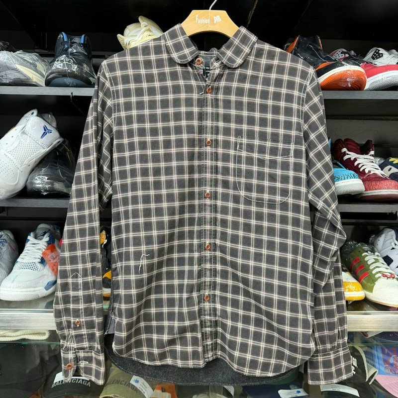 COMME des GARÇONS HOMME Plaid Flannel Shirt