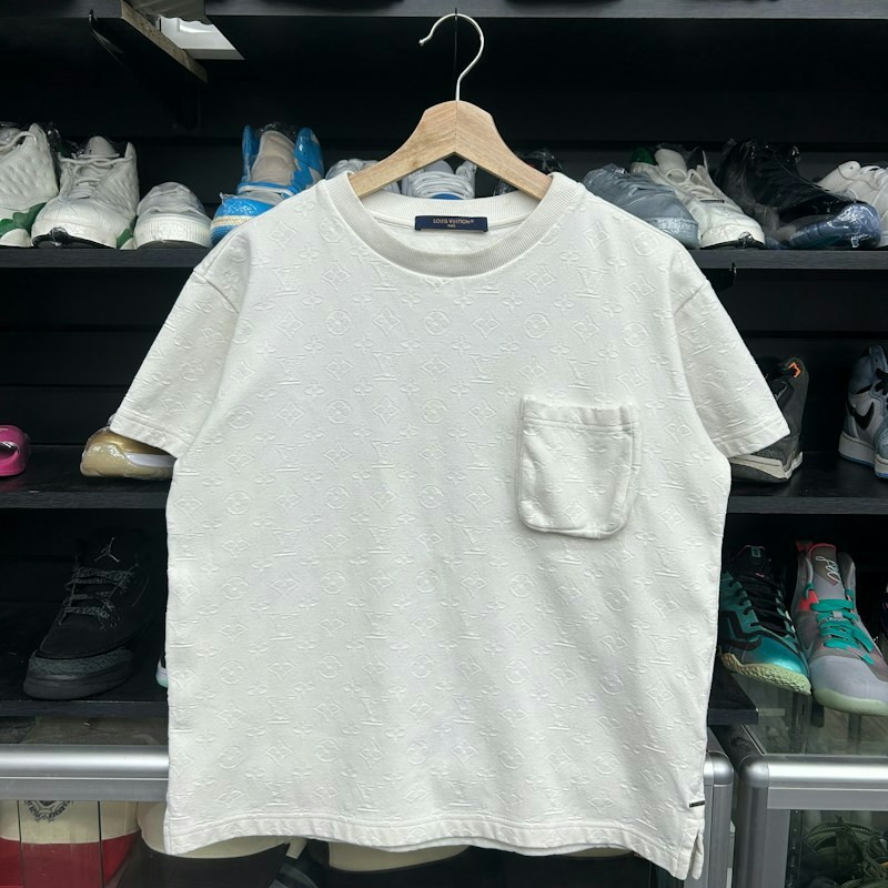 Louis Vuitton Monogram Pocket T-Shirt White