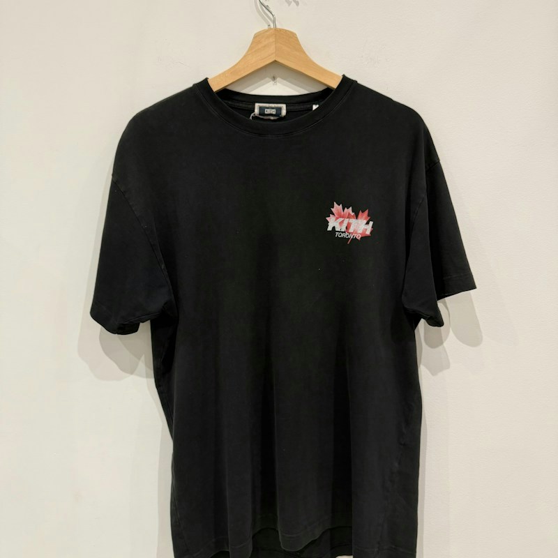 Kith Toronto Maple Leaf T-Shirt Black