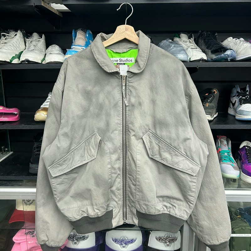 Acne Studios Bomber Jacket Grey