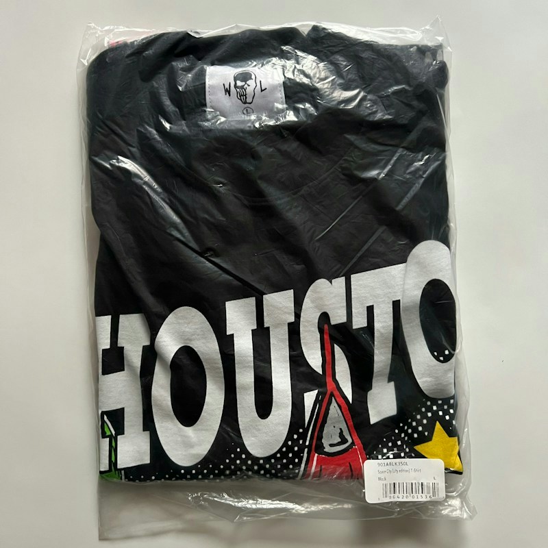 Warren Lotas Houston Space City T-Shirt Black