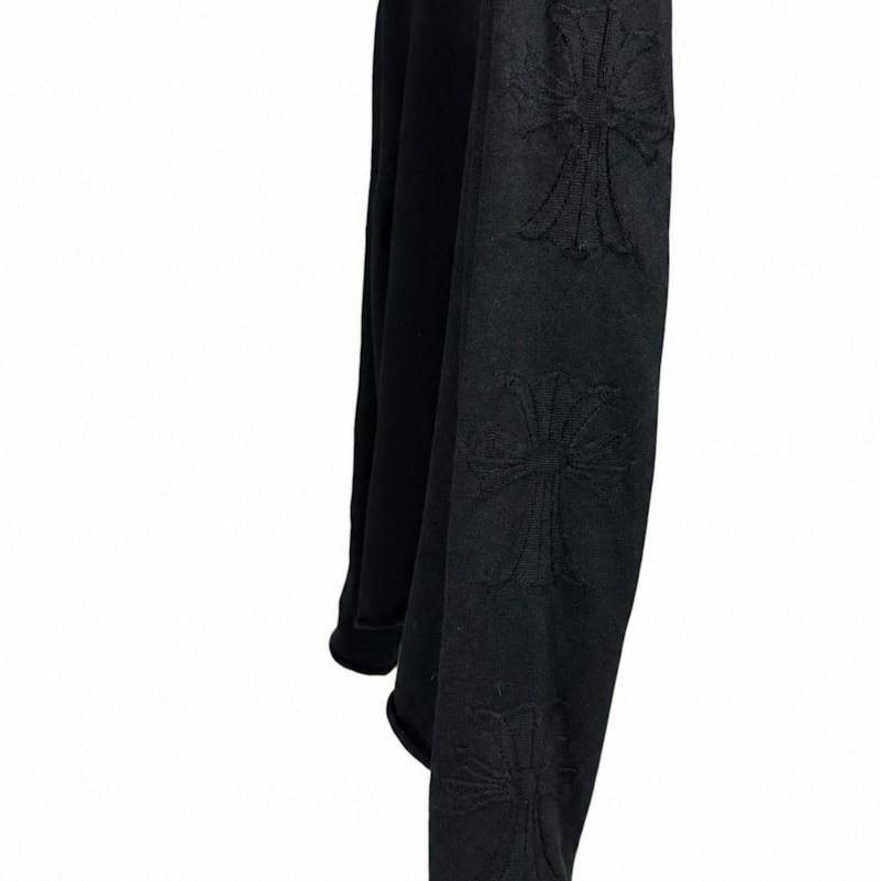 Chrome Hearts Cashmere Cross Long Sleeve Sweater