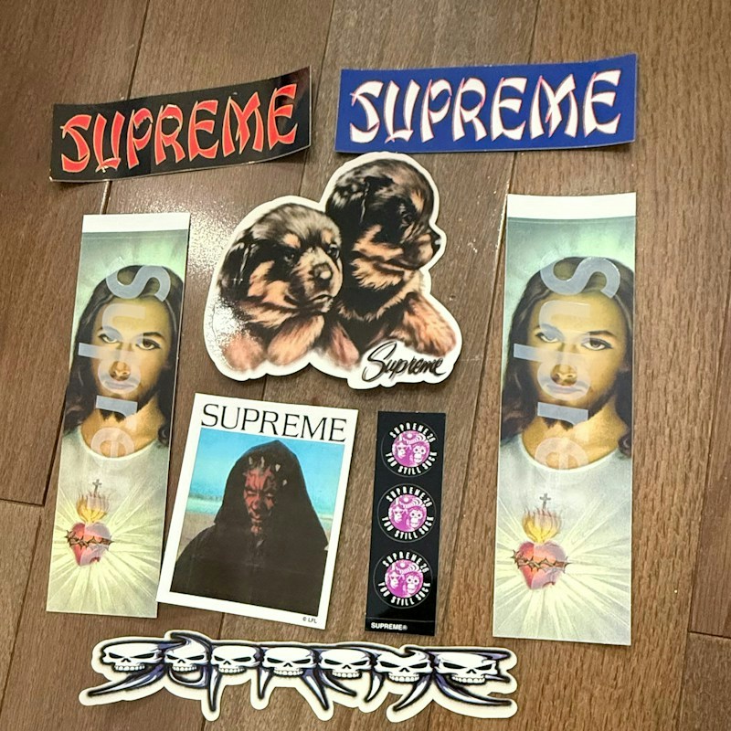 Supreme Sticker 8 Lot