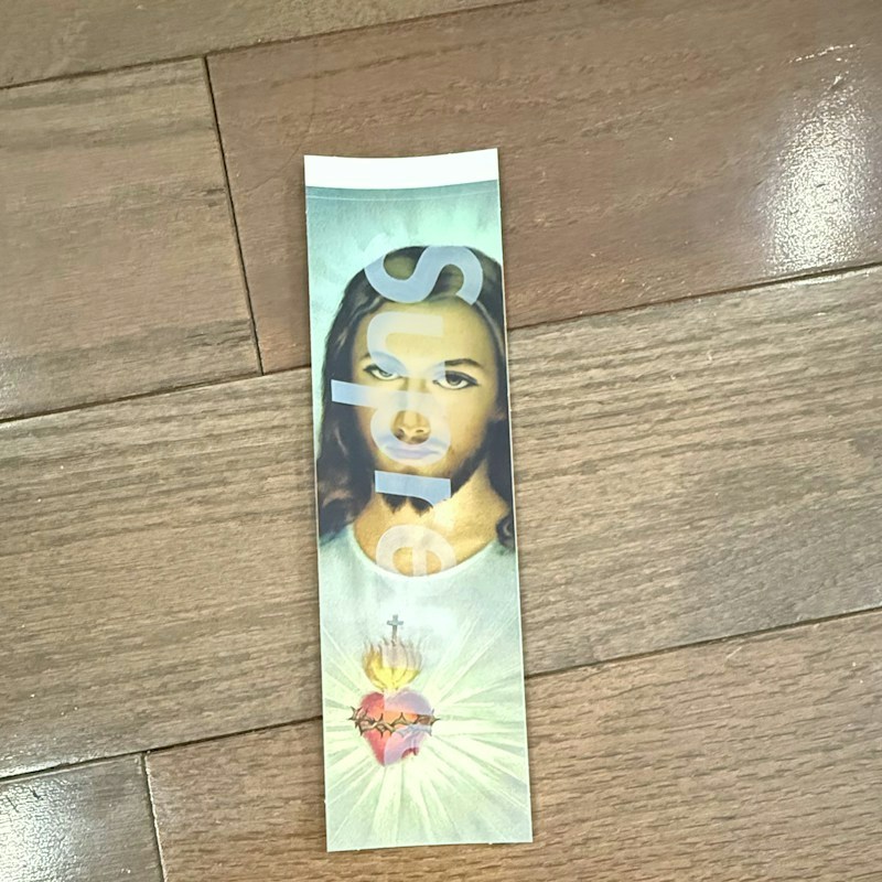 Supreme Jesus Box Logo Sticker