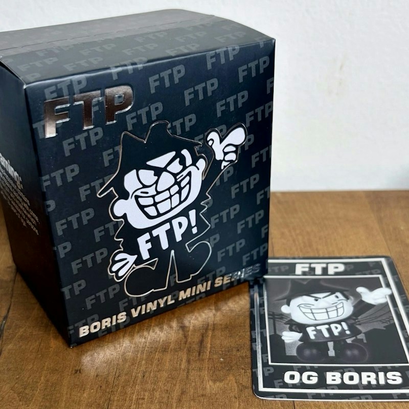 FTP Boris Vinyl Mini Series First Edition Blind Box