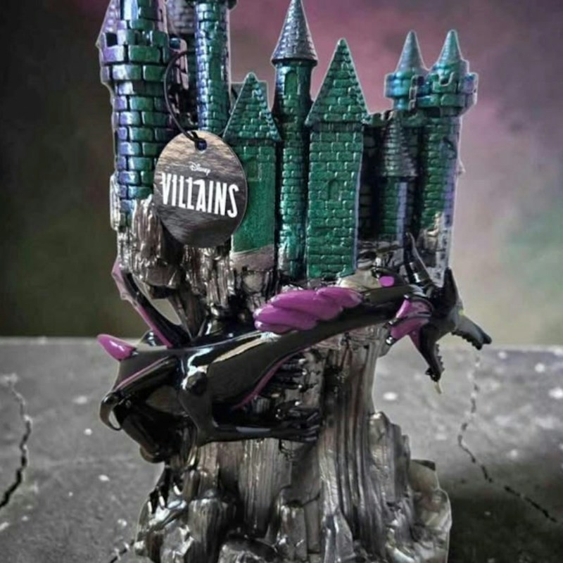 Disney Villains Maleficent Castle Figurine