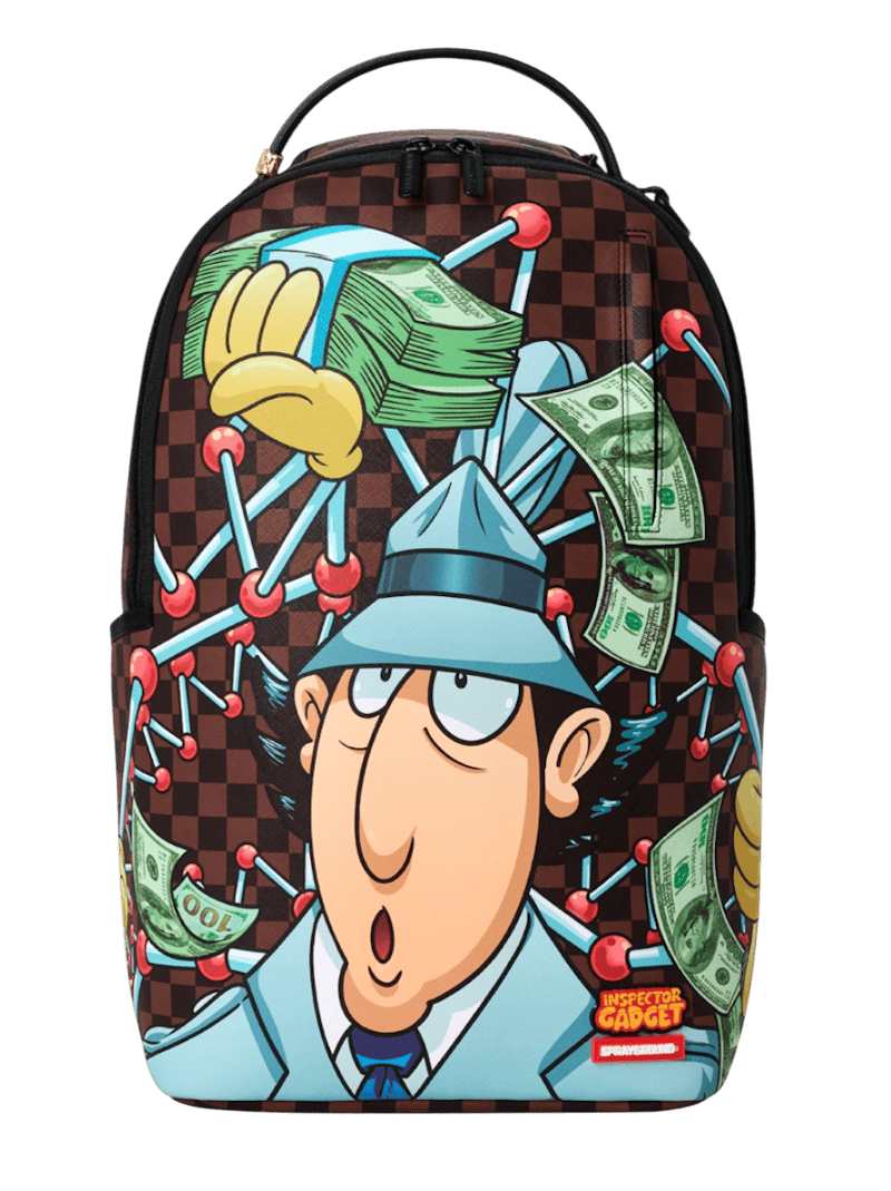 Sprayground Inspector Gadget Backpack Brown