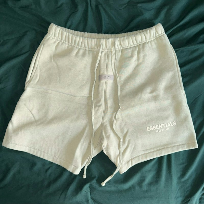 Fear of God Essentials Sweat Shorts Sea Foam