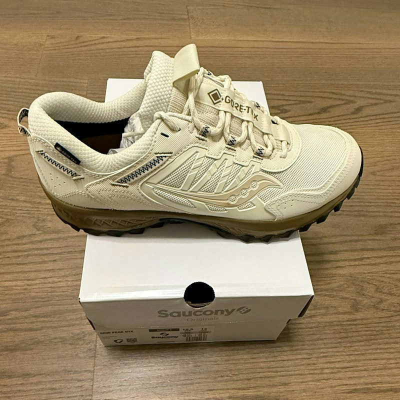 Saucony Grid Peak GTX Ivory Gold