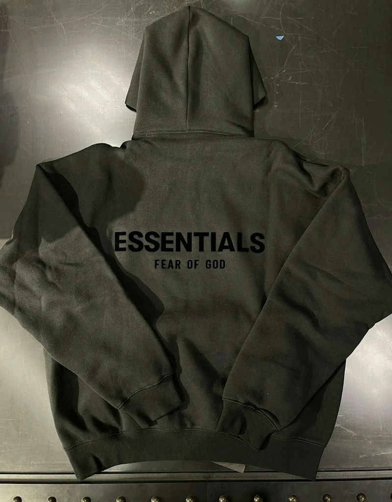 Fear of God Essentials Hooded Sweatshirt Stretch Limo