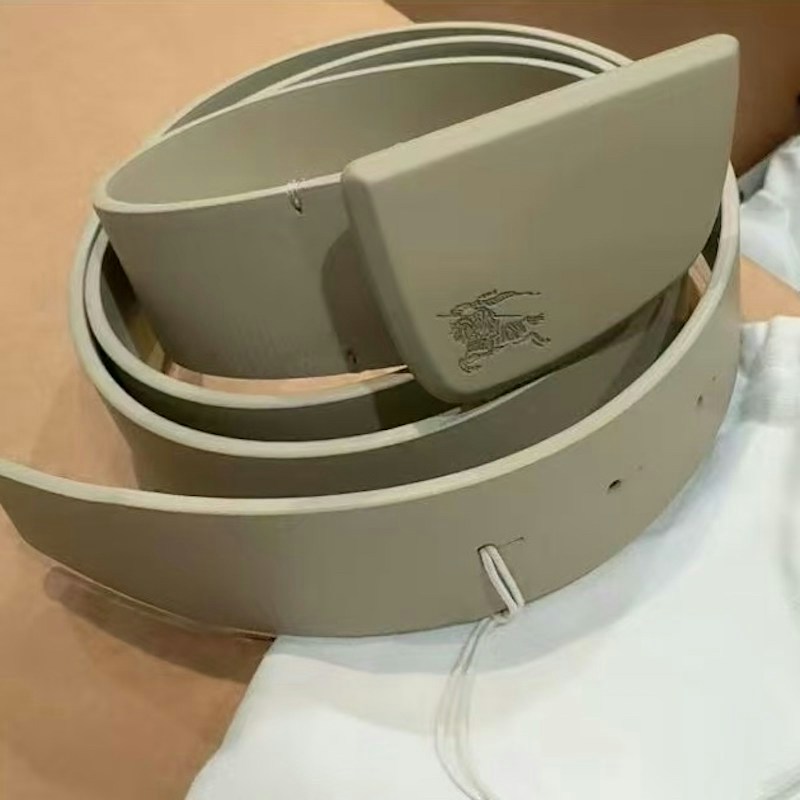 Burberry MB Shield Plaque Belt Hunter