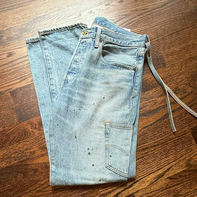 FW18 Kith x Levi's 501 Paint Splatter Jean