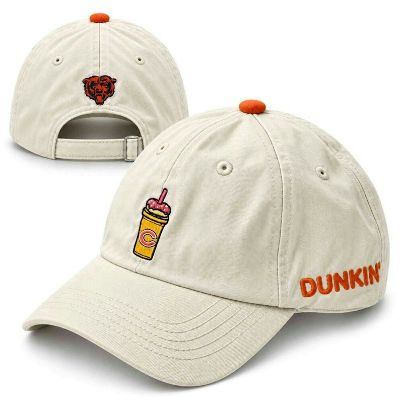 Dunkin' Chicago Bears Hat Cream