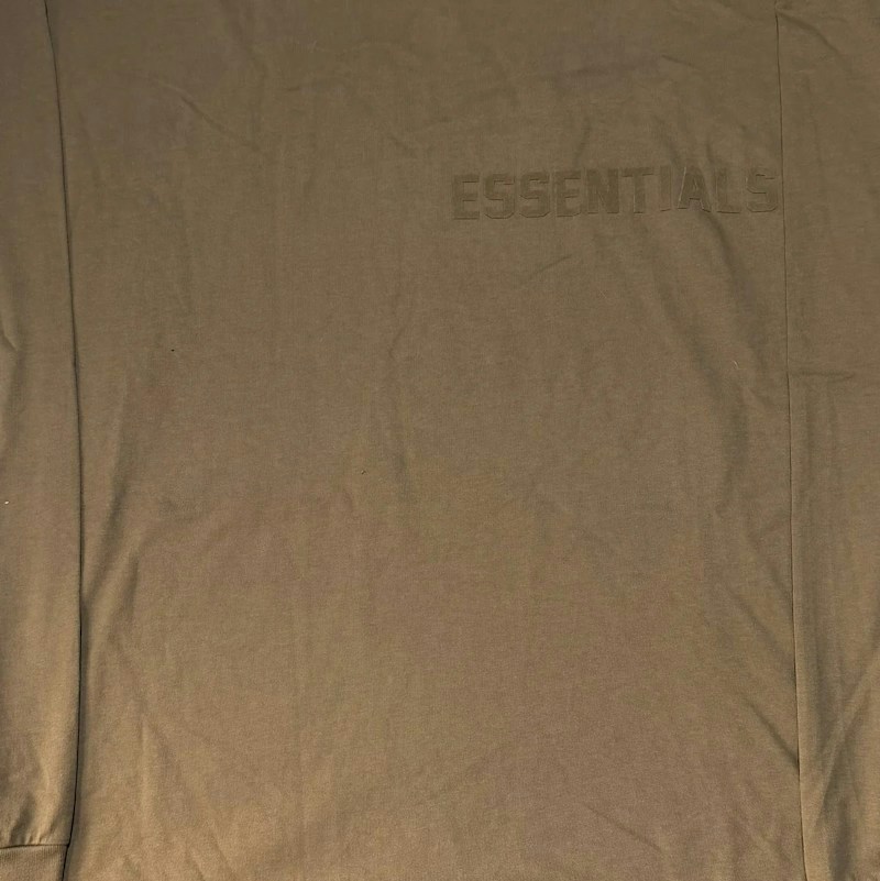 Fear of God Essentials Long Sleeve Tee Brown