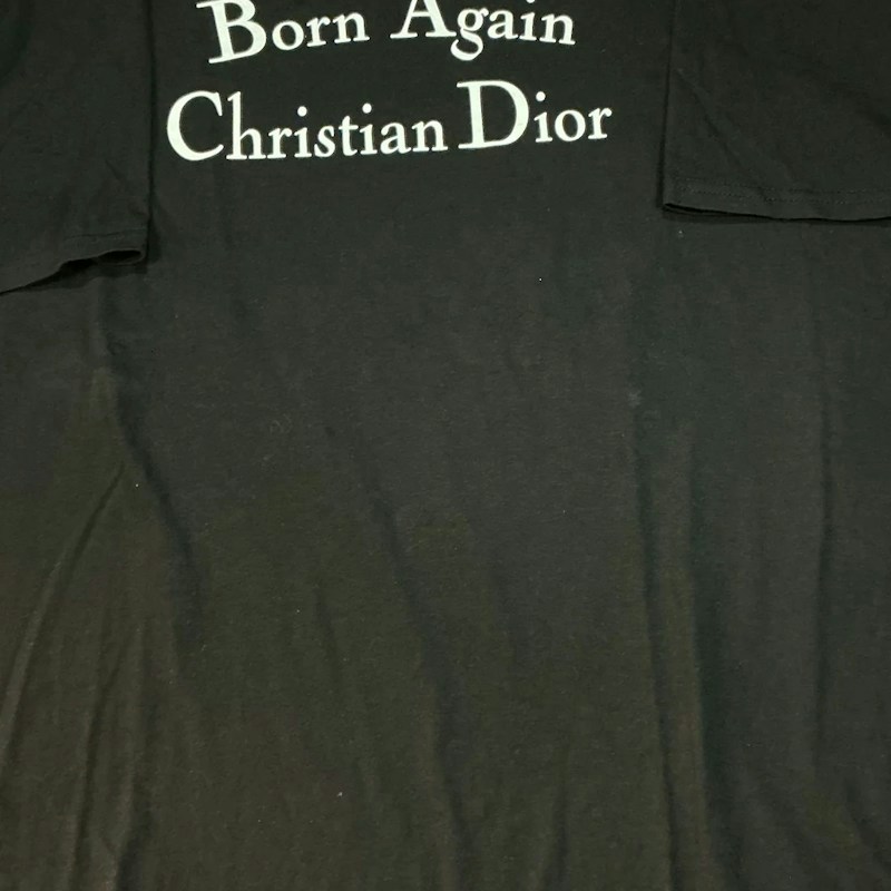 Christian Dior Born Again T-Shirt Black