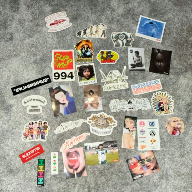 Supreme Sticker Lot