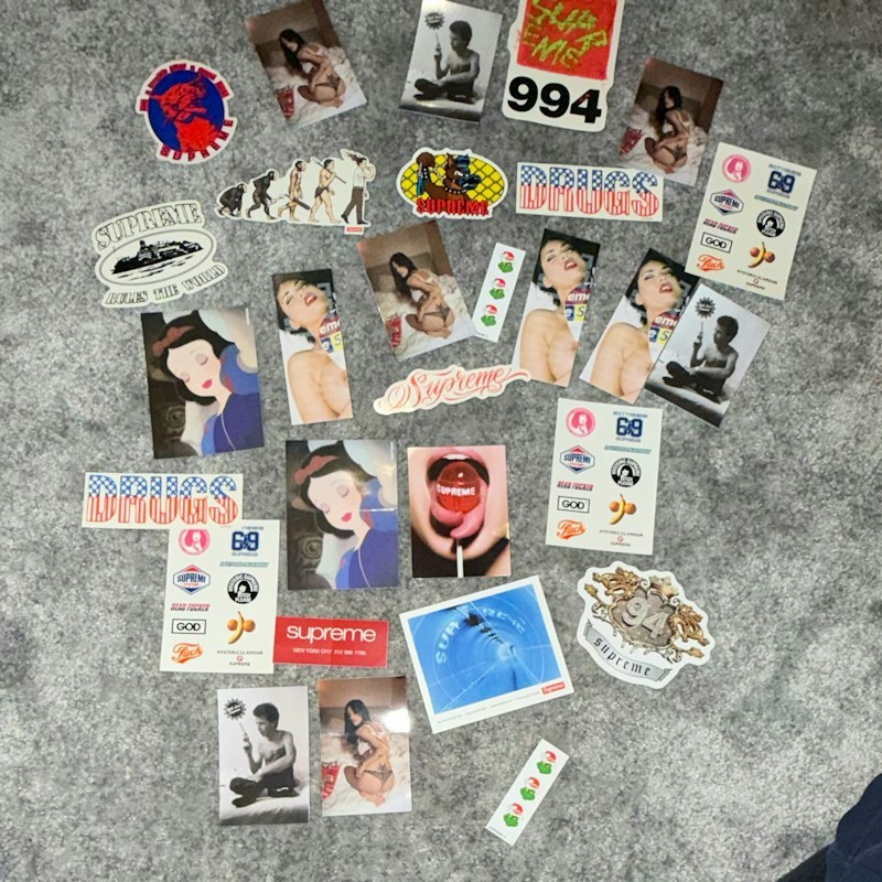 Supreme Sticker Lot