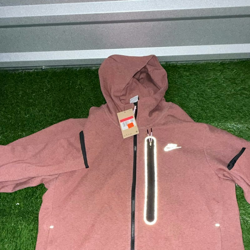 Nike Tech Fleece Full-Zip Hoodie Pink