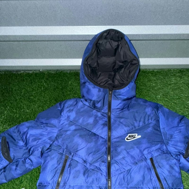 Nike Blue Puffer Jacket