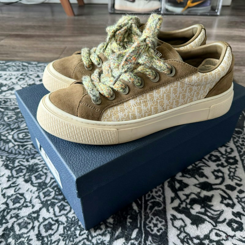 Dior B33 Oblique Sneaker Khaki Green