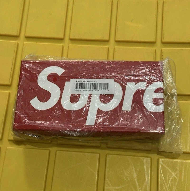 Supreme Montana Mini Cans Set of 6 Multi