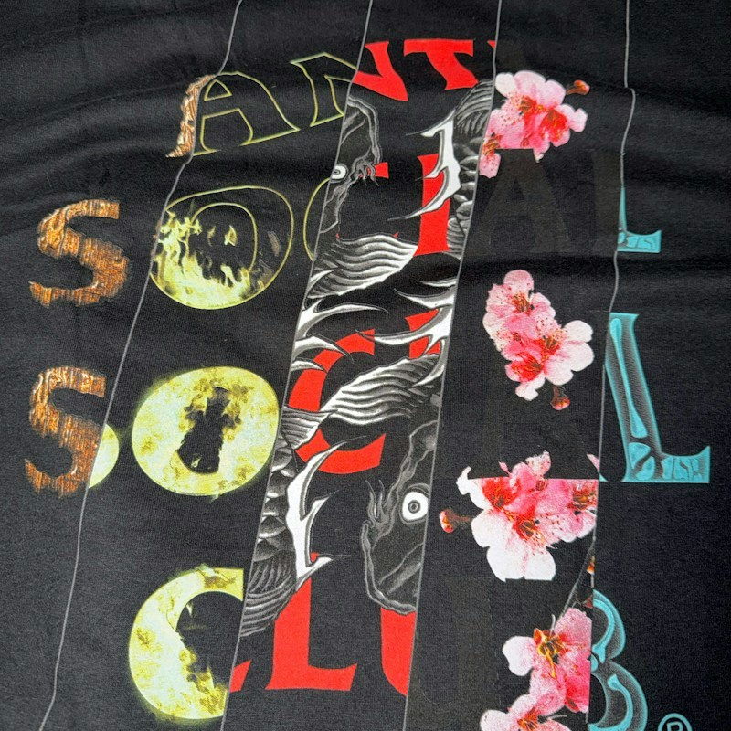 Anti Social Social Club T-Shirt Black Chaos