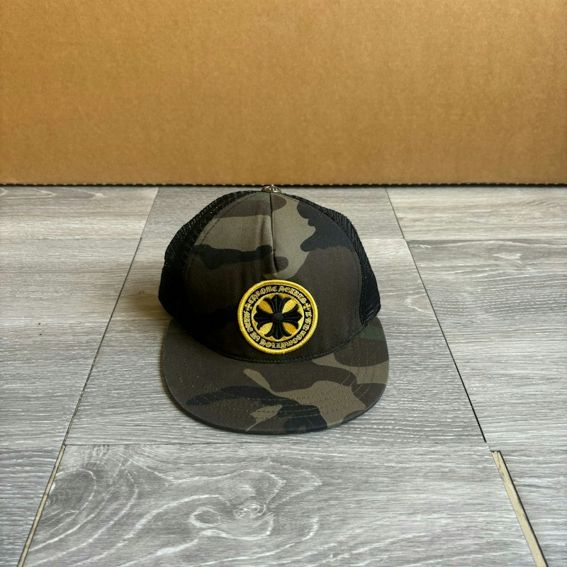 Chrome Hearts Cross Plus Trucker Hat Camo
